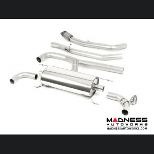 Alfa Romeo Giulia Performance Exhaust - 2.0L - Milltek - Cat Back w/ Active Valve Controller